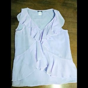 J. Crew Women's Waterfall Sleeveless Blouse Sz 0